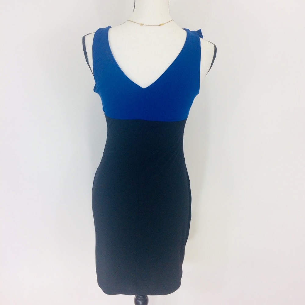 Enfocus Studio Blue Rose Dress 4 - Picture 3 of 5